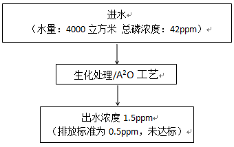 某酒厂污水除磷方法现场